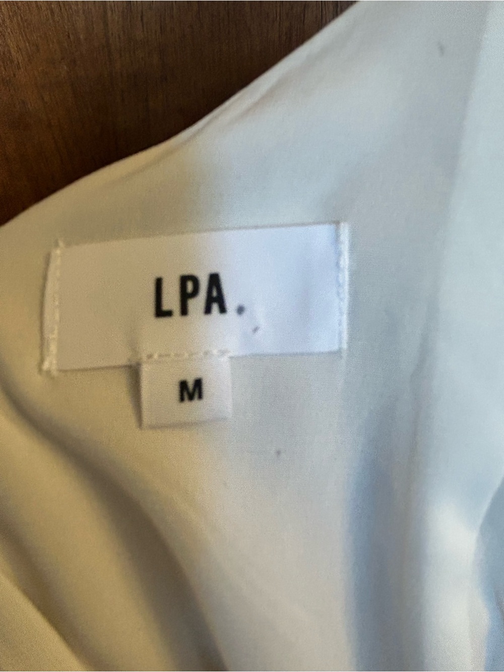 LPA Cream One-Shoulder Ruffle Slip Dress - Picture 5 of 5